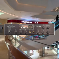GILBORD ARISTON AMP24 ενισχυτής μικρόφωνου υψηλής ποιότητας 70W επαγγελματικός με ανεξαρτητες ρυθμιζόμενες ζώνες bluetooth usb remote control προστασία για επαγγελματική χρήση